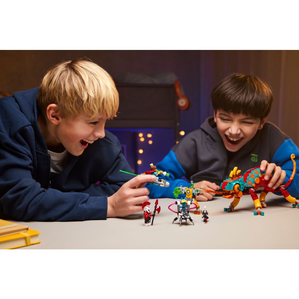 LEGO DREAMZzz 71492 - Cameleonul de foc al lui Mateo (443 piese)