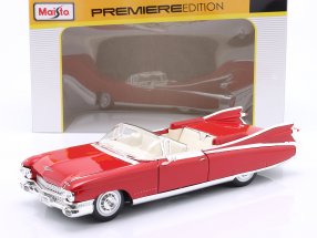 Cadillac Eldorado Biarritz 1959 rosu -  1/18 Maisto