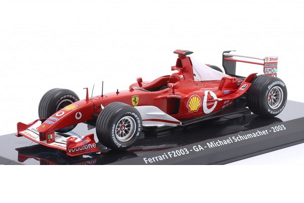 Formula 1 Ferrari F2003 GA #1 Michael Schumacher 2003 cu vitrina plexiglass - 1/24 Premium Collectibles