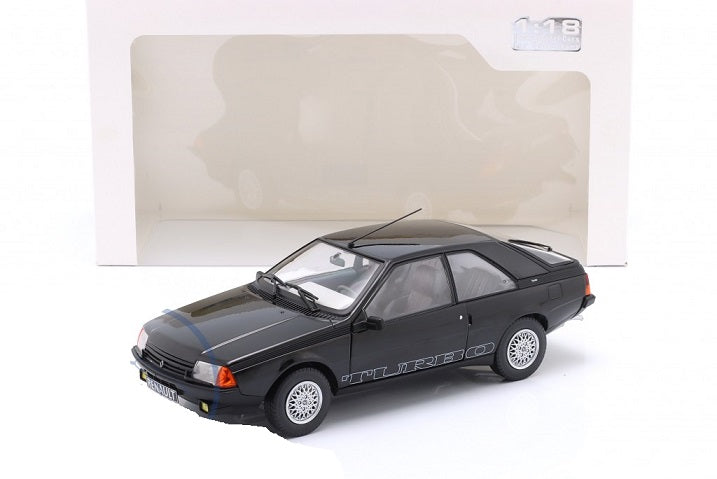 Renault Fuego Turbo 1980 negru - 1/18 Solido