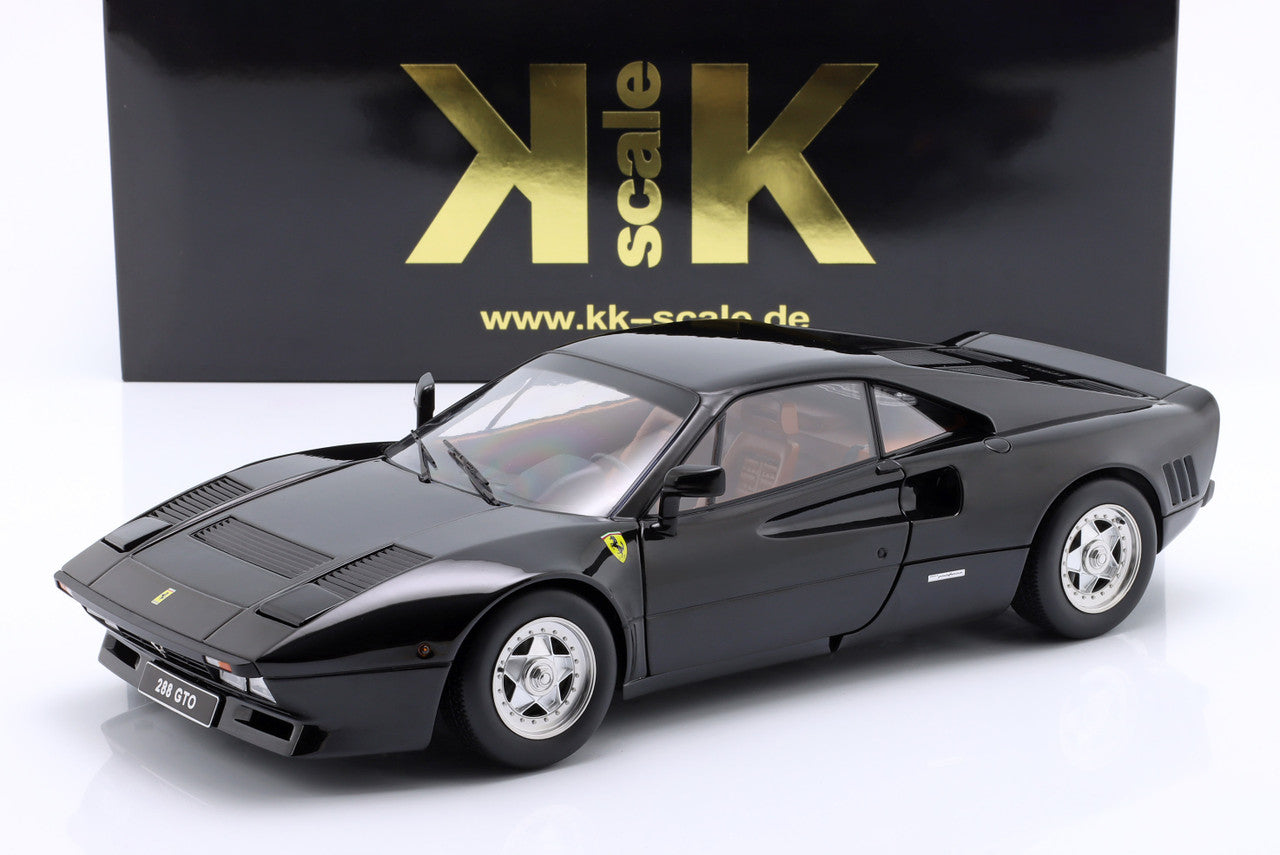 Ferrari 288 GTO 1984 negru - 1/12 KK-Scale