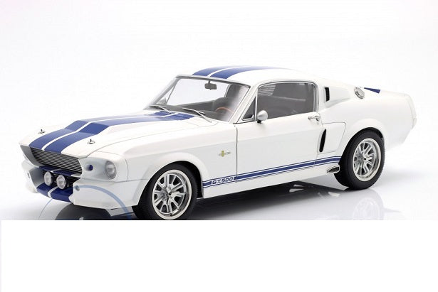Ford Mustang Shelby GT500 Eleanor 1967 alb/dungi albastre - 1/12 KK-Scale