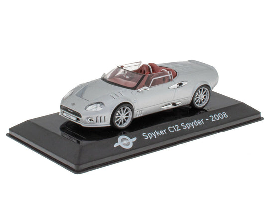 Spyker C12 Spyder 2008 cu vitrina - 1/43 Altaya