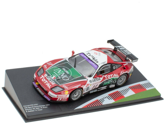 Ferrari 575 GTC 24h Spa-Francorchamps 2004 #11 cu vitrina plexiglass - 1/43 Altaya