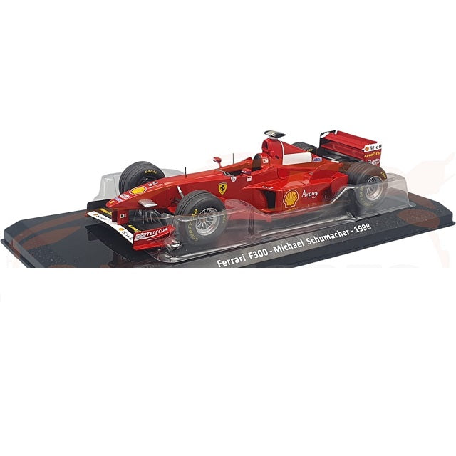 Formula 1 Ferrari F300 - Michael Schumacher 1998 #3 cu vitrina plexiglass - 1/24 Premium Collectibles