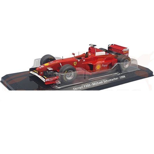 Formula 1 Ferrari F300 - Michael Schumacher 1998 #3 cu vitrina plexiglass - 1/24 Premium Collectibles