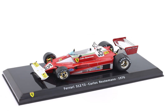 Formula 1 Ferrari 312 T2 - Carlos Reutemann 1976 #35 cu vitrina plexiglass - 1/24 Premium Collectibles