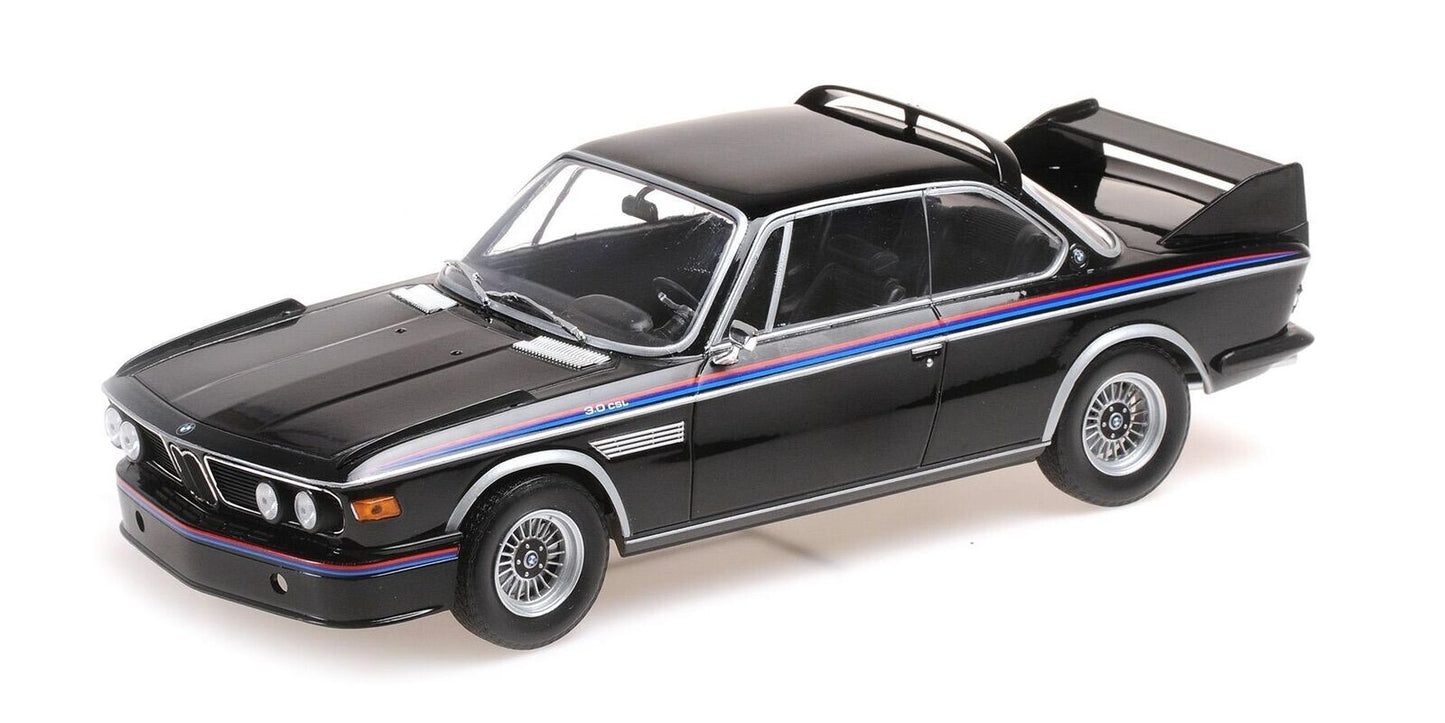BMW 3.0 Csl 1973 negru 1/444 pcs - 1/18 Minichamps