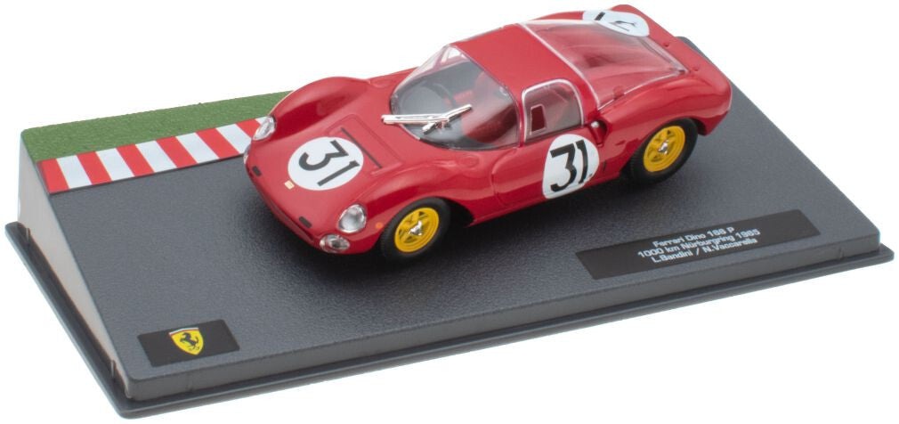 Ferrari Dino 166P 1000km Nurburgring 1965 #31 cu vitrina plexiglass - 1/43 Altaya