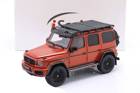 Mercedes-Benz AMG G63 W463 4x4 2022 copper orange magno - 1/18 IScale