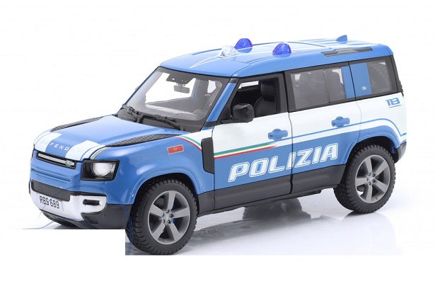 Land Rover Defender 110 2022 Polizia - 1/25 Bburago