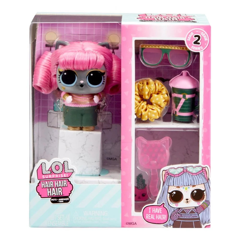 LOL Surprise Hair Hair Hair Pets S2 - Brass Kitty