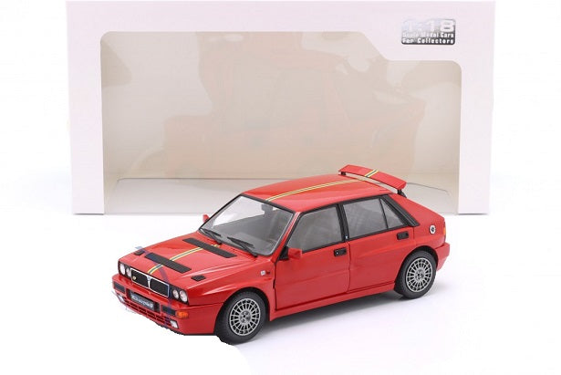 Lancia Delta HF Integrale rosie - 1/18 Solido
