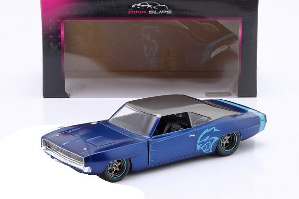 Dodge Charger Widebody 1968 Pink Slips - 1/24 Jada