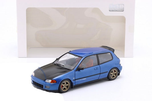 Honda Civic albastra 1991 - 1/18 Solido