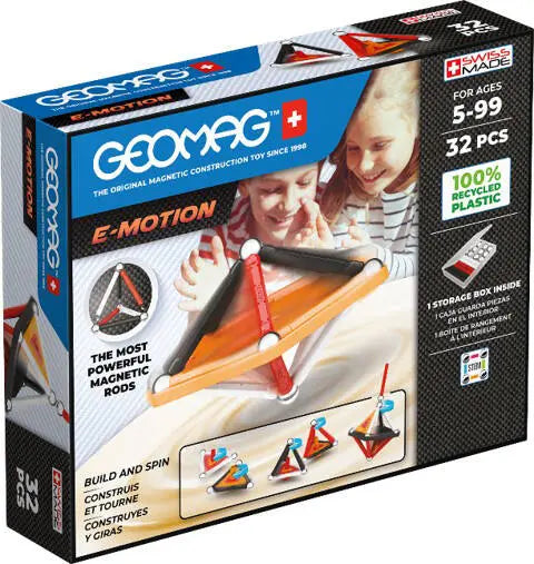 Joc de constructie Geomag Mechanics Magnetic Motion - 32 piese