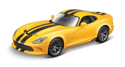 Dodge Viper GTS SRT 2013 galben/dungi negre - 1/18 Maisto