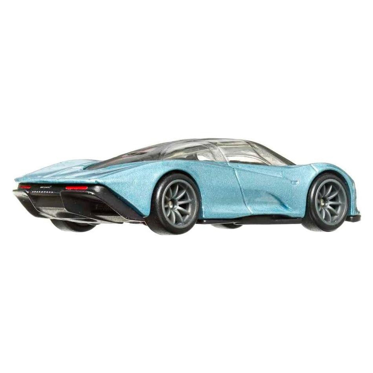 Mclaren Speedtail bleu - 1/64 Hot Wheels Premium