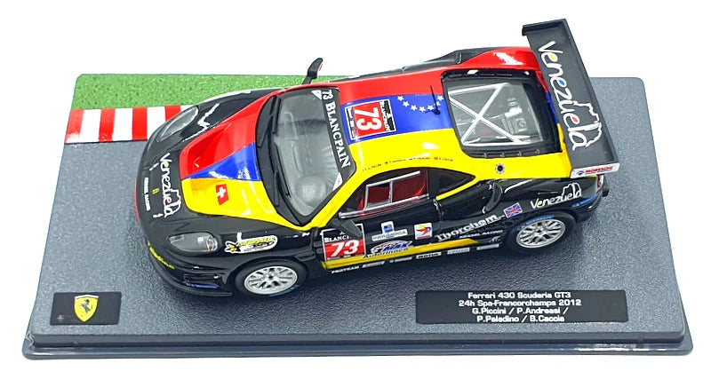 Ferrari 430 Scuderia GT3 24h Spa-Francorchamps 2012 #73 cu vitrina - 1/43 Altaya