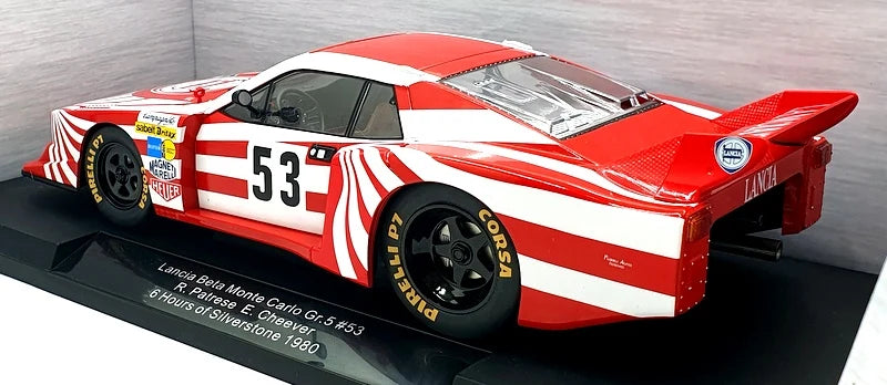 Lancia Beta Monte Carlo Gr.5 #53 6 hours of Silverstone 1980 - 1/18 Model Car Group