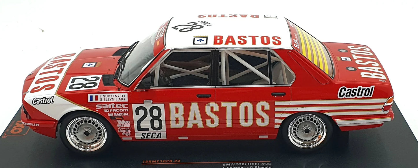 BMW 528i E28 #28 24h SPA 1982 - 1/18 Ixo Models