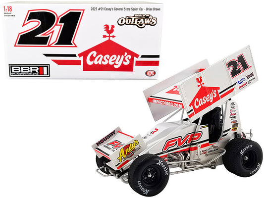 Formula Casey's General Store Sprint Car 2022 #21 Brian Brown - 1/18 ACME
