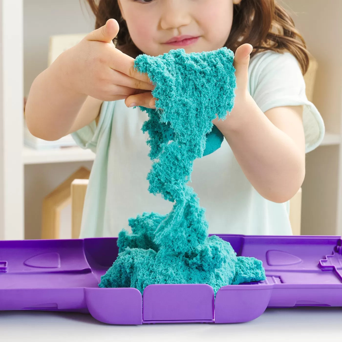 Set de joaca cu nisip Kinetic Sand - Castelul