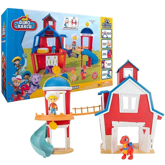 Set de joaca cu figurine si accesorii Dino Ranch - Clubhouse
