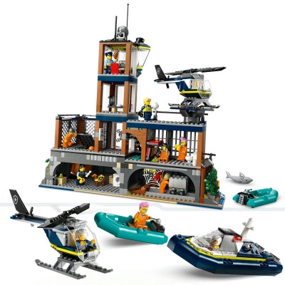 LEGO City 60419 - Insula-inchisoare (980 piese)