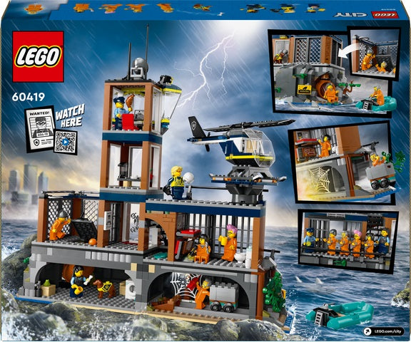 LEGO City 60419 - Insula-inchisoare (980 piese)