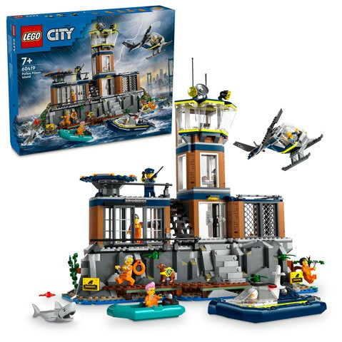 LEGO City 60419 - Insula-inchisoare (980 piese)