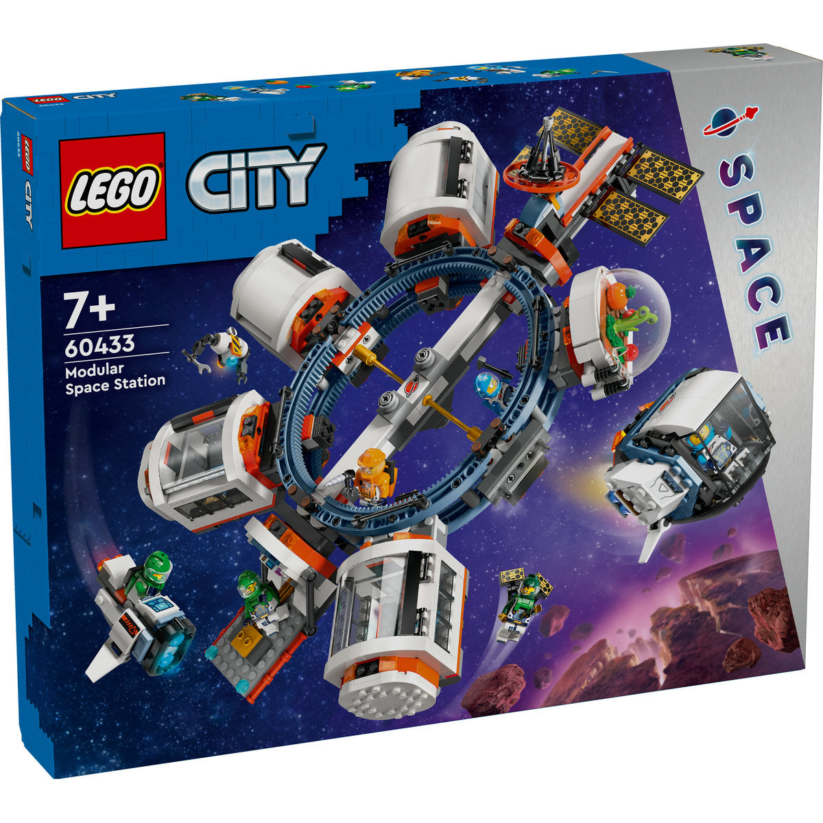 LEGO City 60433 - Statie spatiala modulara (1097 piese)
