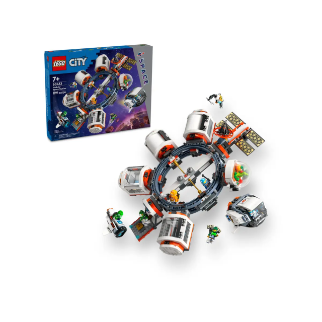 LEGO City 60433 - Statie spatiala modulara (1097 piese)