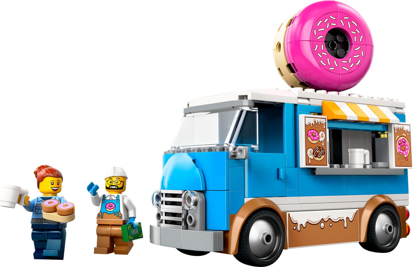 LEGO City 60452 - Furgoneta de gogosi (196 piese)