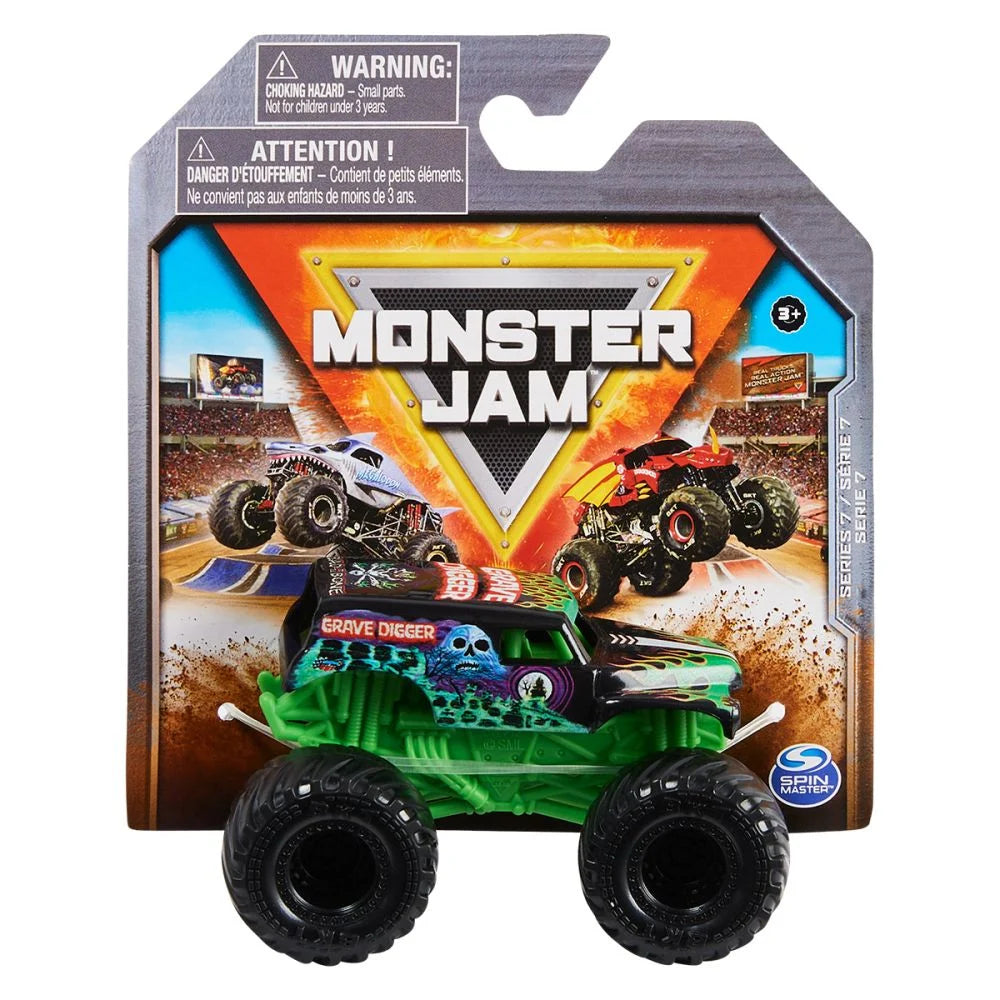 Masinuta Monster Jam Grave Digger - 1/70