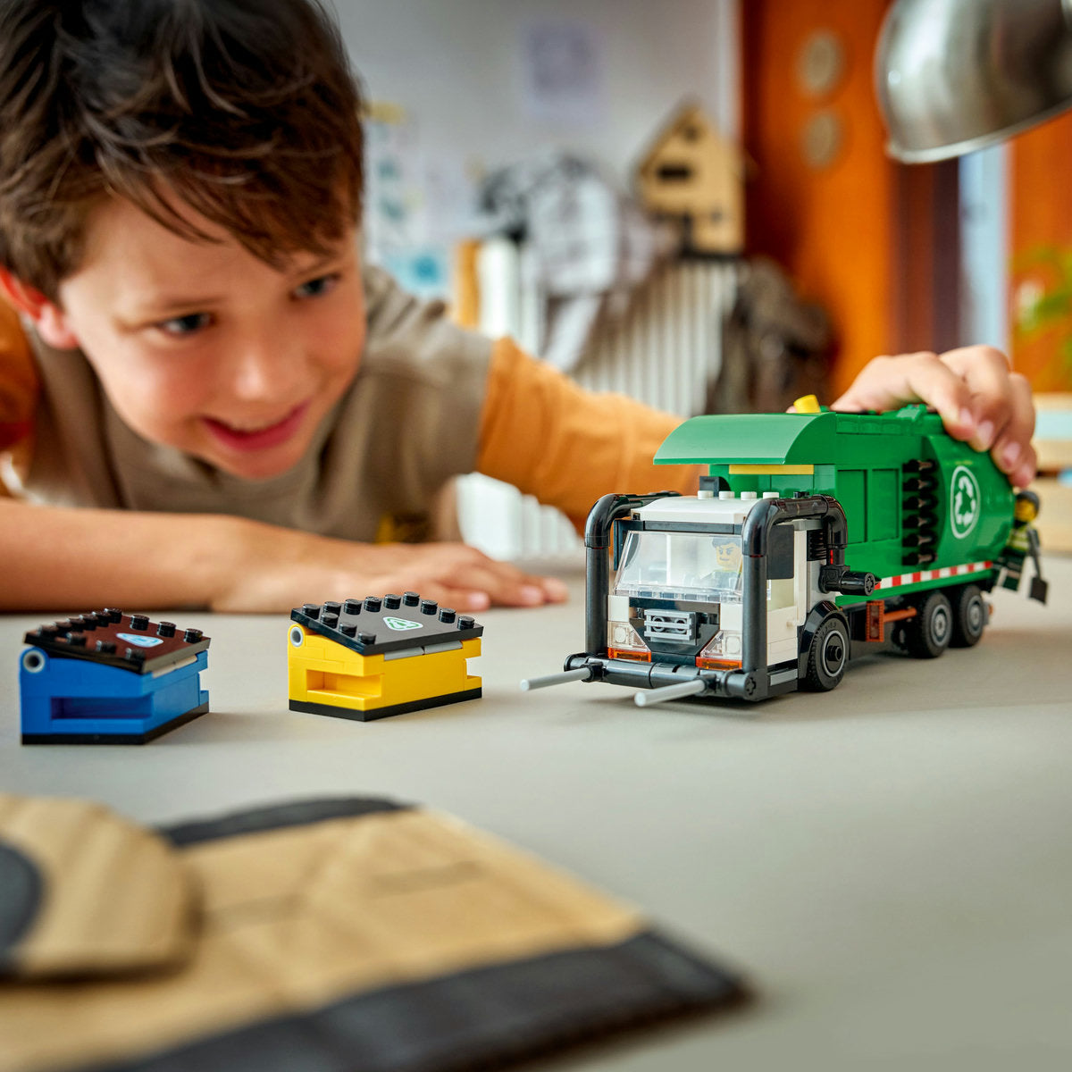 LEGO City 60495 - Camion de reciclare 434 piese