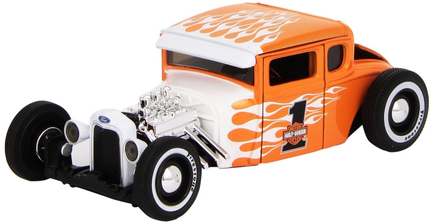 Ford Model A 1929 Harley-Davidson - 1/24 Maisto