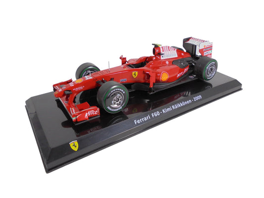 Formula 1 Ferrari F60 Kimi Raikkonen 2009 cu vitrina - 1/24 Altaya