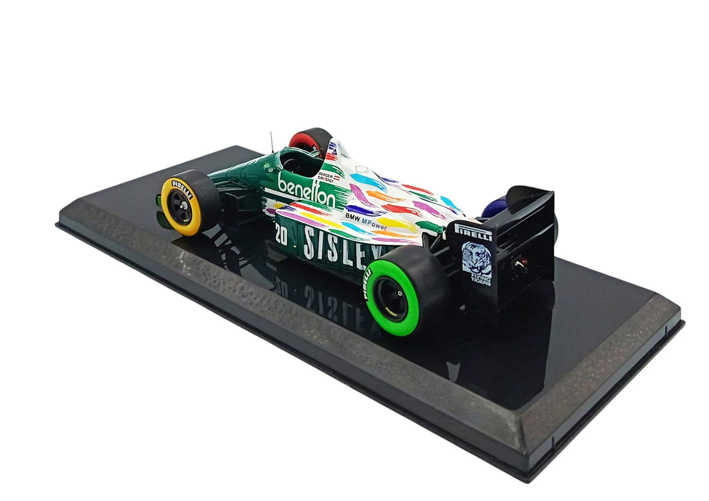 Formula 1 Benetton B186 Gerhard Berger 1986 - 1/24 Altaya