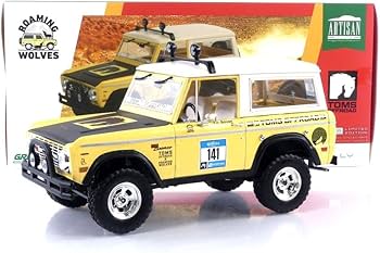 Ford Bronco #141 Rebelle Rally 1969 - 1/18 Greenlight