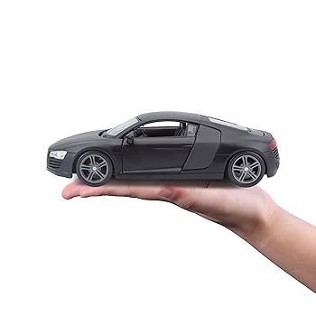 Audi R8 negru mat - 1/24 Maisto