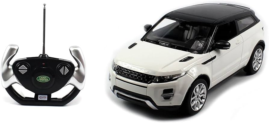 Range Rover Evoque alb cu telecomanda - 1/14 Rastar