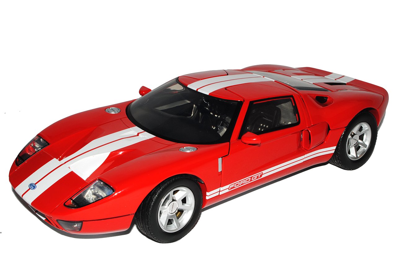 Ford GT Concept rosu/dungi albe - 1/12 Motormax