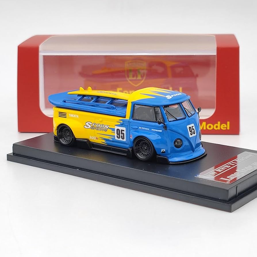 VW RWB T1 Pickup #95 cu vitrina plexiglass - 1/43 Lang Feng Model