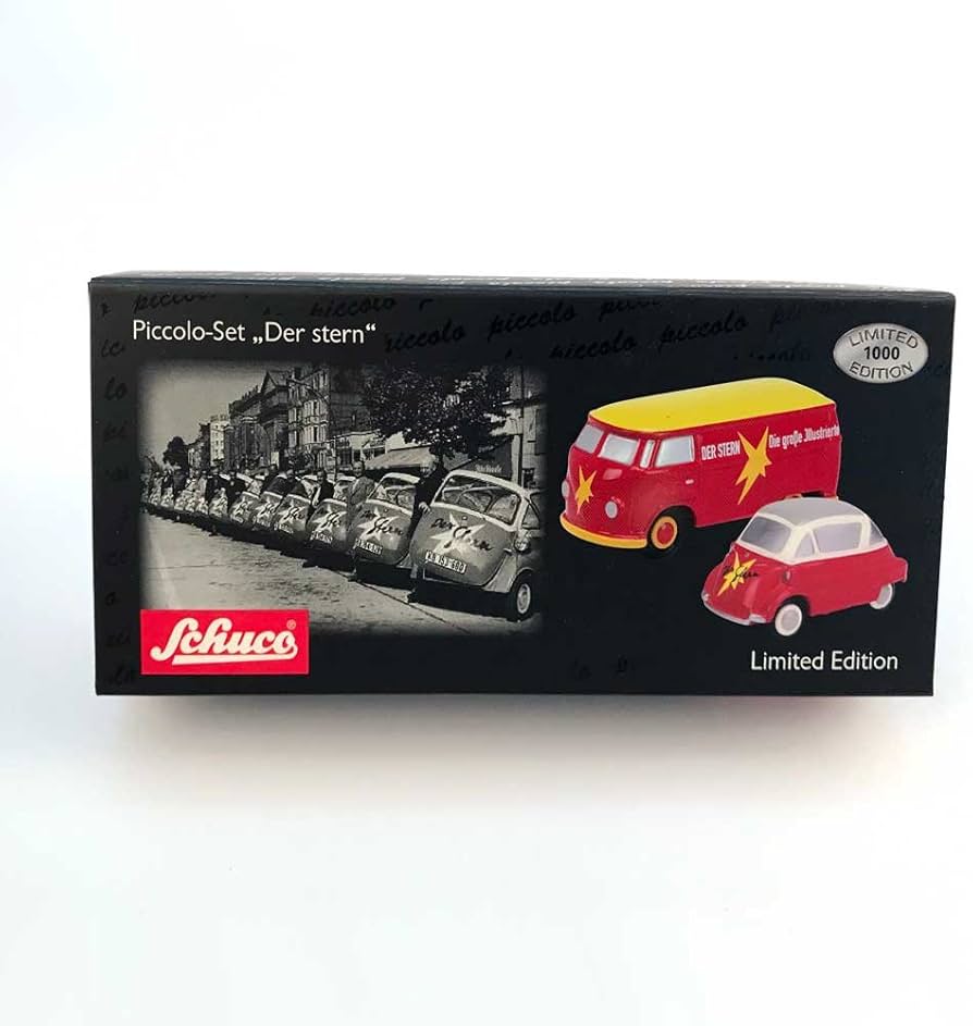 Set 2 masinute Piccolo-Set "Der stern" - Limited Edition SCHUCO