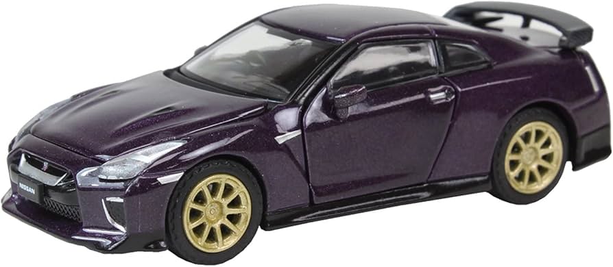 Nissan GT-R R35 t-spec 2022 midnight purple - 1/64 EraCar