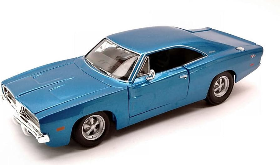 Dodge Charger R/T 1969 albastru - 1/25 Maisto
