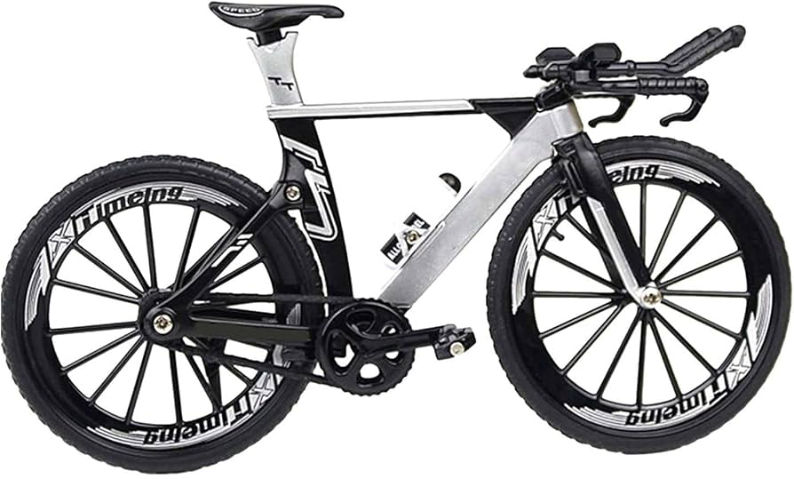 Bicicleta Mountain Bike neagra/gri - 1/10 Altaya