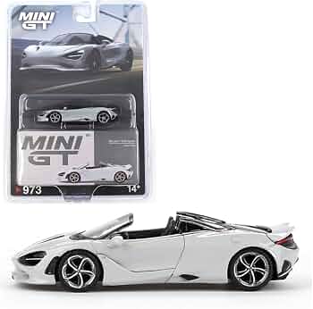 McLaren 750S Spider cirrus grey - 1/64 Mini GT
