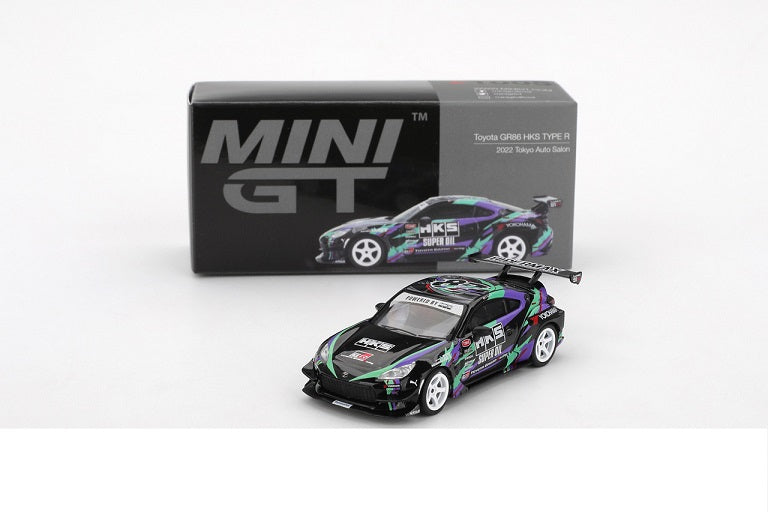 Toyota GR86 2022 Tokyo Auto Salon - 1/64 Mini GT